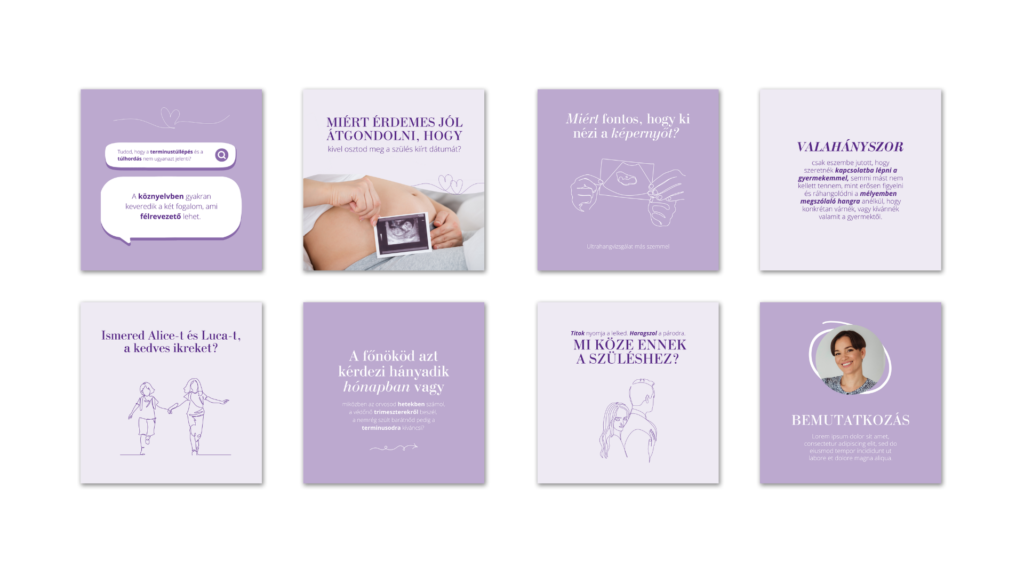 Egyedi Instagram Canva sablonok