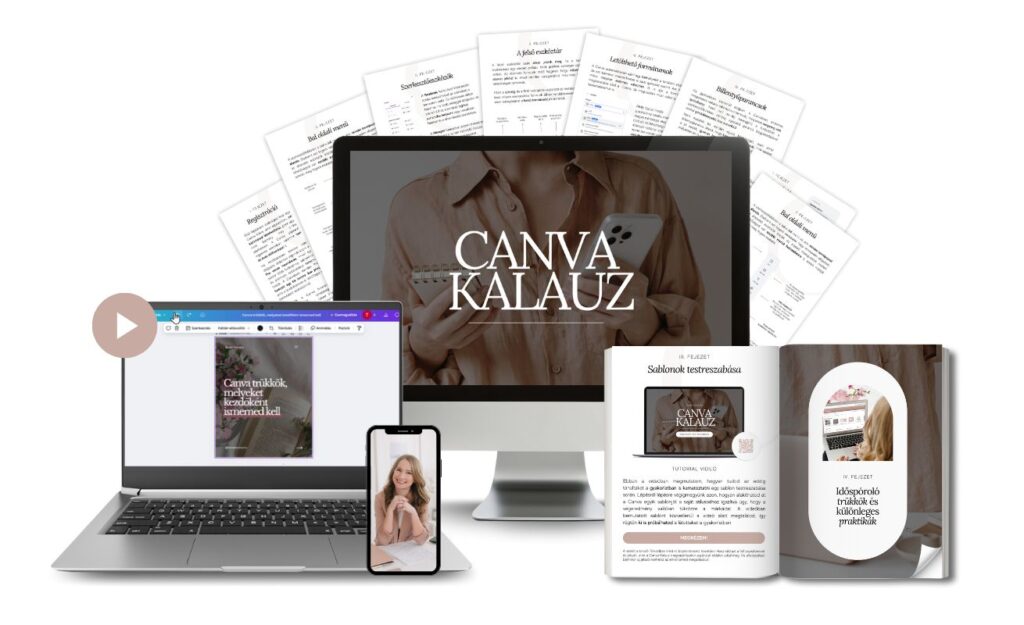 Canva Kalauz online kézikönyv és tanfolyam kezdőknek
